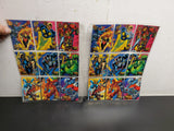 Pair of '94 Marvel Universe Crash & Burn Cards (73-81) Nova-Iron Man-Hulk-Venom-