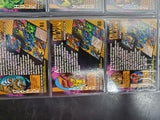 Pair of '94 Marvel Universe Crash & Burn Cards (73-81) Nova-Iron Man-Hulk-Venom-
