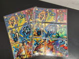 Pair of '94 Marvel Universe Crash & Burn Cards (73-81) Nova-Iron Man-Hulk-Venom-