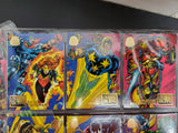 Pair of '94 Marvel Universe Crash & Burn Cards (73-81) Nova-Iron Man-Hulk-Venom-