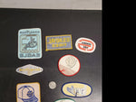 8 Vtg Tire Company Patches-Good Year Eagle-Armstrong-Bandag-Remington-General