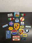 20 Vtg Car Patches- Audi Peugeot BMW Jeep Datsun Volvo Saab Pan'59 '69 AM