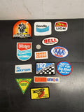 13 Vtg Miscellaneous Patches-AAA, Blistex, Armor All, Union 76, The Akron, AAA