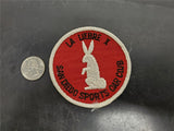 La Liebre X San Diego Sports Car Club Embroidered Sew on Patch for Jacket Shirt