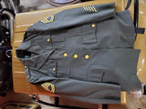 Vtg Staff Sergeant Uniform Jacket & Pants (36 Reg. Jacket & 30S Pants)-VF Cond.