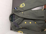 Vtg Staff Sergeant Uniform Jacket & Pants (36 Reg. Jacket & 30S Pants)-VF Cond.