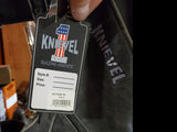 Men's Medium Black Genuine Leather Knievel 1 Cycles Motorcycle Riding Chaps-New!