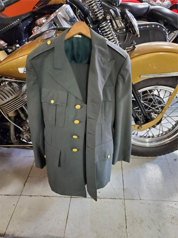 Vtg Military Sergeant US Army Green Dress Uniform Coat Pants Tennessee Apparel