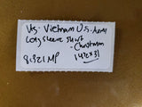 Vtg Vietnam Era U.S. Army Airborne Long Sleeve Shirt Civil Engineer Embroidery