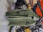 Vtg U.S. Air Force Dk. Green Long Sleeve Shirt Space Command 15 1/2 X 35 Roach