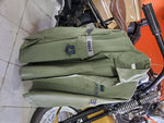 Vtg U.S. Air Force Dk. Green Long Sleeve Shirt Space Command 15 1/2 X 35 Roach