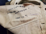 Vintage WW2 Army Wool Field Trousers w/ Cap Circa 1940s Button Down Inseam 34X31