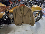 Vintage WW2 US Army Green Short Ike Wool Officer's Jacket Size 36 Rare Militaria