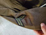 Vintage WW2 US Army Green Short Ike Wool Officer's Jacket Size 36 Rare Militaria