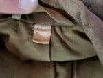 Vintage WW2 US Army Green Short Ike Wool Officer's Jacket Size 36 Rare Militaria