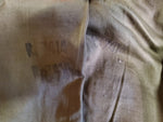 Vintage WW2 US Army Green Short Ike Wool Officer's Jacket Size 36 Rare Militaria