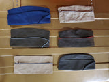 6 Vtg Garrison Caps- Army Navy Air Force Marines Bernard Cap Co. WWII Poly/Wool