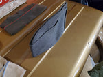6 Vtg Garrison Caps- Army Navy Air Force Marines Bernard Cap Co. WWII Poly/Wool