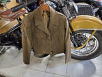 Vtg Army Jacket Third Army Combat Service Post WW1 France U.S Military Gear Doug