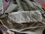 Vtg U.S. Army Camouflage Coat Cold Weather Small Military 1967-1971 Vietnam Nice
