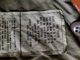 Vtg U.S. Army Camouflage Coat Cold Weather Small Military 1967-1971 Vietnam Nice