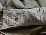 Vtg U.S. Army Camouflage Coat Cold Weather Small Military 1967-1971 Vietnam Nice