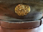 Vtg U.S. Army Officer's Garrison Cap Cloth in this Cap 100% Wool-Size 6 7/8 VF!