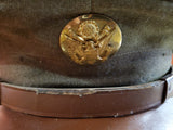 Vtg U.S. Army Officer's Garrison Cap Cloth in this Cap 100% Wool-Size 6 7/8 VF!