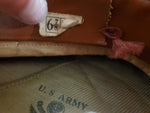 Vtg U.S. Army Officer's Garrison Cap Cloth in this Cap 100% Wool-Size 6 7/8 VF!