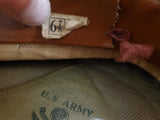 Vtg U.S. Army Officer's Garrison Cap Cloth in this Cap 100% Wool-Size 6 7/8 VF!