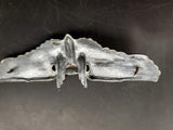 Rare WWII Sterling Silver U.S. Military 3" Aerial Gunner Bomber Wings Lapel Pin