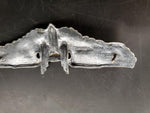 Rare WWII Sterling Silver U.S. Military 3" Aerial Gunner Bomber Wings Lapel Pin