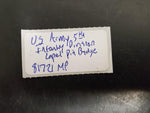 Vintage U.S. Army 5th Infantry Division Lapel Pin Badge Red/Gold Diamond Jacket