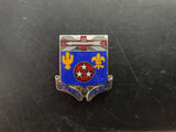 Vintage US Military DUI Pin STAND FAST 155th Infantry Regiment Insignia Badge