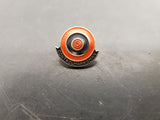 Vintage Militaria "Control Marksman" Badge Pin Navy Army Air Force Marines Lapel