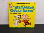 Vtg 1978 Charlie Brown "He's Your Dog, Charlie Brown" Read-Along Book & Record