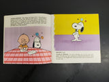 Vtg 1978 Charlie Brown "He's Your Dog, Charlie Brown" Read-Along Book & Record