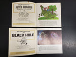 Vtg Walt Disney 24 Page Read-Along Book & Record Pete's Dragon & The Black Hole