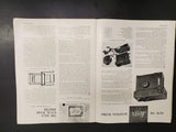 Vintage 1953 Leica Photography Fall-Winter Magazine Cameras Lenses Microscopes