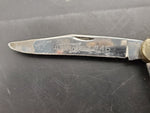 Vtg Queen Steel #46 Winterbottom 2 Blade Fish Knife Folding Pocket Knife Camping