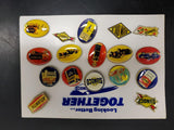 Vintage Collection 17 Sunoco Pins-Looking Better...Together Sunoco-VF Condition!