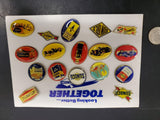 Vintage Collection 17 Sunoco Pins-Looking Better...Together Sunoco-VF Condition!