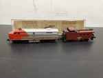 Vtg Life Like Trains Santa Fe Locomotive & A.T. & S.F. Caboose7785 Loco Alco FA1