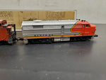 Vtg Life Like Trains Santa Fe Locomotive & A.T. & S.F. Caboose7785 Loco Alco FA1