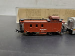 Vtg Life Like Trains Santa Fe Locomotive & A.T. & S.F. Caboose7785 Loco Alco FA1