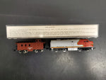 Vtg Life Like Trains Santa Fe Locomotive & A.T. & S.F. Caboose7785 Loco Alco FA1