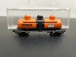 Vtg Life Like Trains N Gauge Dome Tank Car Hooker Chemicals Plastics GATX69584