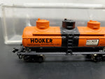 Vtg Life Like Trains N Gauge Dome Tank Car Hooker Chemicals Plastics GATX69584