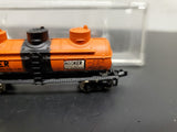 Vtg Life Like Trains N Gauge Dome Tank Car Hooker Chemicals Plastics GATX69584