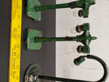 Vtg Lot 5 O Gauge Lamp Posts Train Set Locomotive Station Light Street Light